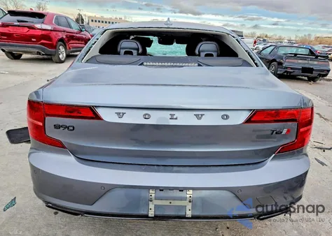 2017 Volvo S90 T6 Inscription from USA, damaged, VIN YV1A22ML2H1001553